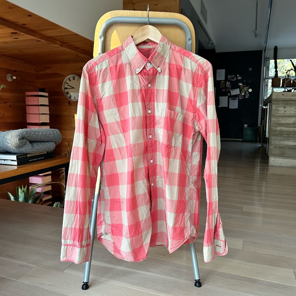 J. Crew x Men's button-down Shirt